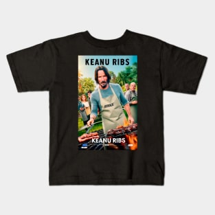 keanu ribs Kids T-Shirt
